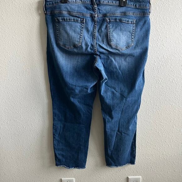 Torrid Women's Medium Wash Ankle Skinny Jeans Size 16 Style 10845124 - Picture 9 of 11